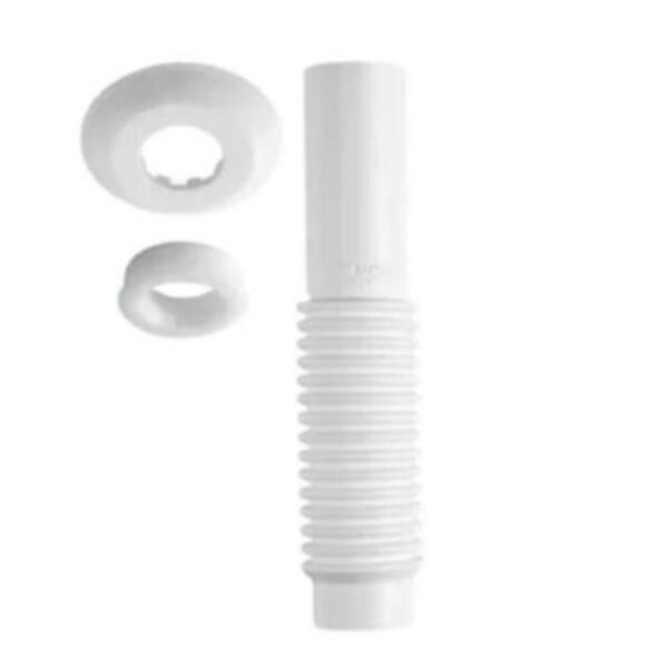 Tubo Ligação Ajustavel Br. Sanfonado 24cm- 290403 41 Blukit