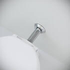 Tubo Ligação Blukit Metalizado Ajustável Para Vaso Sanitário