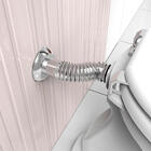 Tubo Ligação Blukit Metalizado Ajustável Para Vaso Sanitário