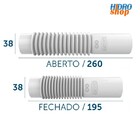 Tubo Ligação Vaso Sanitário Ajustável - 290404