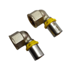 Tubo Multicamada 2m Emmeti + Cotovelo 16mm X 1/2 Fêmea Pex