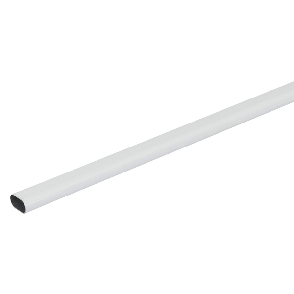 Tubo para Cabide Soprepor Branco Oblongo Decal