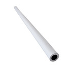 Perfil Tubo Redondo Alumínio 2mx15,87mmx15,87mm Branco Fosco