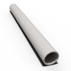 Tubo Redondo PVC 1mx45mmx45mm Branco Fosco