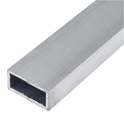 Tubo Retangular Retangular Alumínio 3m x 12,7mm Branco Decal