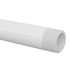 TUBO ROSCAVEL PVC BRANCO DIAMETRO 25,40 MM BARRA 3,00M UTILIZACAO AGUA FRIA PRESSAO OPERACAO MAXIMA 7,50 KGF/CM TEMP OPER MAX 20 ºC NBR 5626 TIGRE