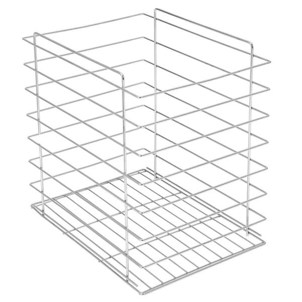 Tulha Aramada Deslizante Aço Cromado Piva Cesto Para Roupa Su