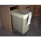 Tulha Corrediça Deslizante De Embutir Com Saco De Tecido Bege