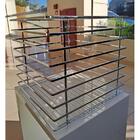 Tulha Piatina Aramada Deslizante Aço Cromado Cesto Roupa Suj