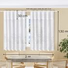 Tulipa 1,30+0,30a X 2,00l - Beija Flor Branca