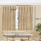 Tulipa 1,50+0,40a X 2,00l - Beija Flor Capuccino