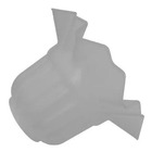 Tulipa Caracol Lustre Plástico P/ Ventilador De Teto Arge