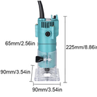Tupia Laminadora Manual 900w 220v