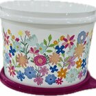 Tupperware Kit 3 Peças Potes E Garrafa Bouquet Amor Potes E G