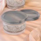 Tupperware Kit 4 Peças Potes Instantâneos De Renda Brilho De