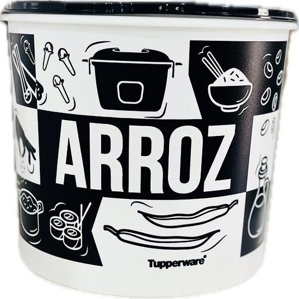 Tupperware Pote Porta Mantimento Caixa Pop Box Arroz 5kg Pop