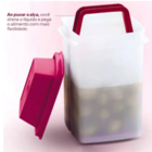 Tupperware Serve E Conserva Azeitona 1,2l Vermelho Escuro