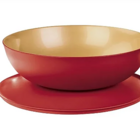 Tupperware Tigela Allegra 3,5l Vermelho E Dourado Tigela Alle