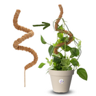 Tutor Flexível de Fibra de Coco 120x3cm para Sustentação de Plantas Top Garden