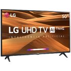 TV 50 Polegadas LG LED Smart 4k USB HDMI Comando de Voz 50um7