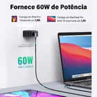 Ugreen Cabo Celular Usb C 90 2.0 Turbo 3a Android 50cm