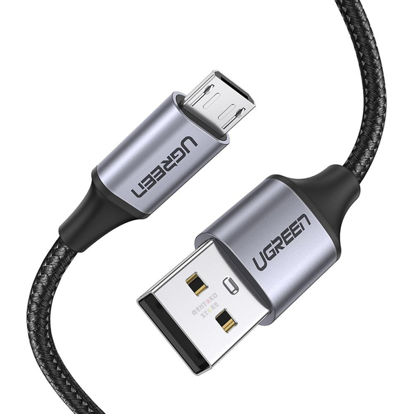 Ugreen Cabo De Celular Carga Rápida Turbo Micro Usb V8 50cm