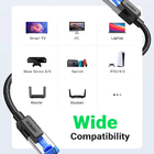 Ugreen Cabo De Rede Rj45 Cat8 40gbps 2000mhz 3m 3 Metros