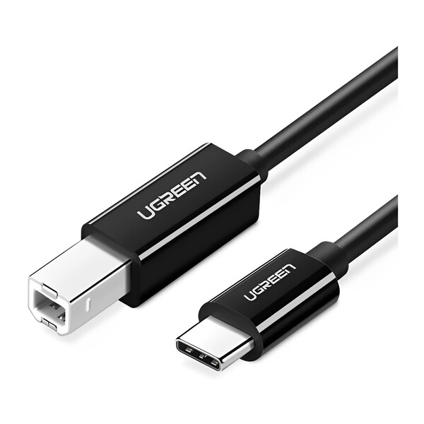 Ugreen Cabo Impressora Usb-c Para Usb-b 2.0 2 Metros Preto