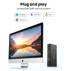 Ugreen Switch Hdmi 2 Entradas 1 Saída Comutador Kvm Preto