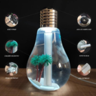 Umidificador Aromatizador De Ar Luminária Formato De Lâmpada