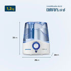 Umidificador De Ar Comfort Air 6 Bivolt Azul E Branco