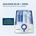 Umidificador De Ar Comfort Air 6 Bivolt Azul E Branco