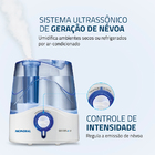 Umidificador De Ar Mondial Comfort Air 6 Ua07 35w Branco/azul