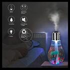 Umidificador De Ar Portátil Lâmpada Usb Difusor Com Luz Led R