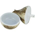 Umidificador De Ar Ultrassônico Aromatizador Mármore Marrom C