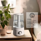 Umidificador De Ar Ultrassônico Smart 2,5l 12h Com Compartime