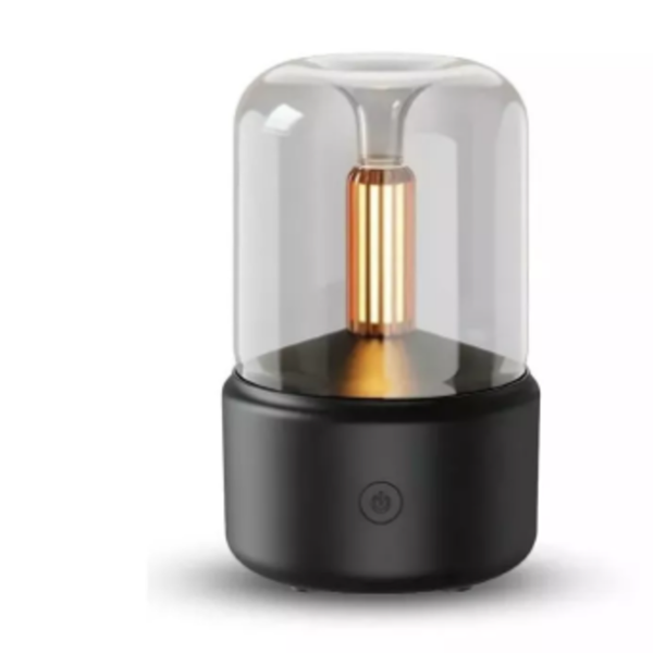 Umidificador Difusor Aromatizador Elétrico Usb Efeito Luz Cor