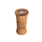 Umidificador Portátil Madeira Touch E Led 260 Ml + Brinde