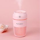 Umidificador Usb Difusor Aromas Rosa Luz Led Carro Casa Quarto