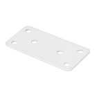 União Aço 80x40x80mm Branco 1 peça