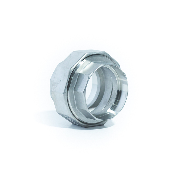 União Assento Em Ptfe Aço Inox 316 (metal X Ptfe) Encaixe Par