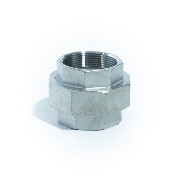União Assento Integral Aço Inox 316 (metal X Metal) Rosca Fêm