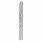 União Chata Aço 148mm Branco 1 peça