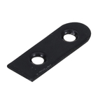 União Chata Aço 36,7mm Preto 1 peça