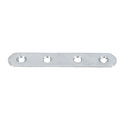 União Chata Aço 73,4mm Branco 1 peça