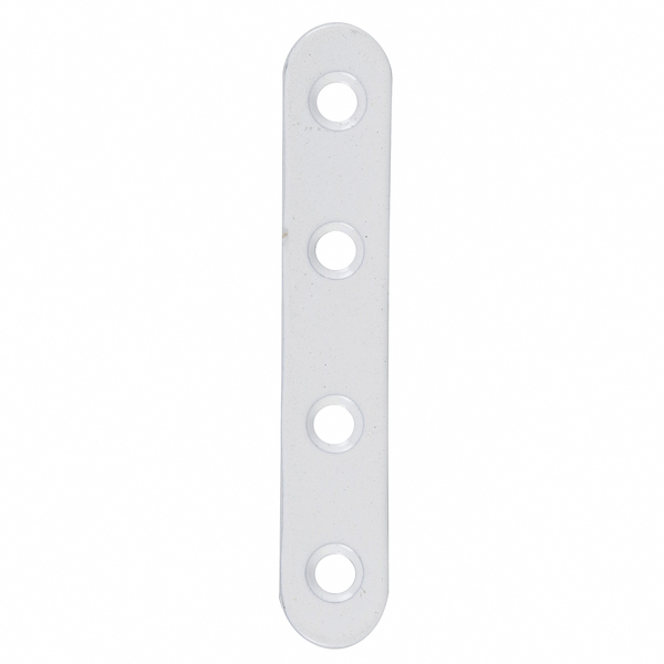 União Chata Aço 73,4mm Branco 1 peça