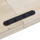 União Chata Aço 73,4mm Preto 1 peça