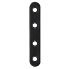 União Chata Aço 73,4mm Preto 1 peça