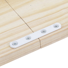 União Chata Aço 97,4mm Branco 1 peça