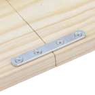 União Chata Aço 97,4mm Branco 1 peça